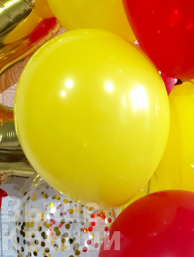 Сет "Вертолёт" (10 шариков + 1 цифра)