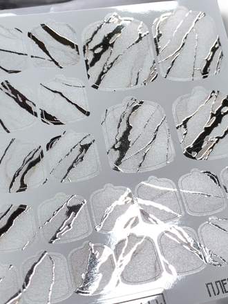 Пленки для педикюра с фольгой VIP-075