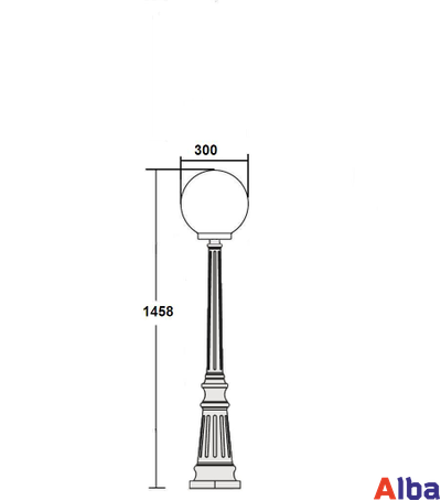 Globo 88211 L Парковый светильник