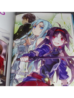Оригинальный Арт Бук Sword Art Online  (Мастера Меча Онлайн)