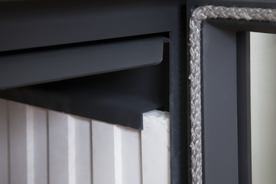 Каминная топка Альфа 700 L два стекла левая, Экокамин (Россия)