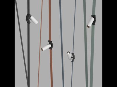 Трековый светильник BELTY SPOT DK5546-BW+BK