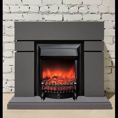 Электрокамин Лондон GR с очагом Fobos