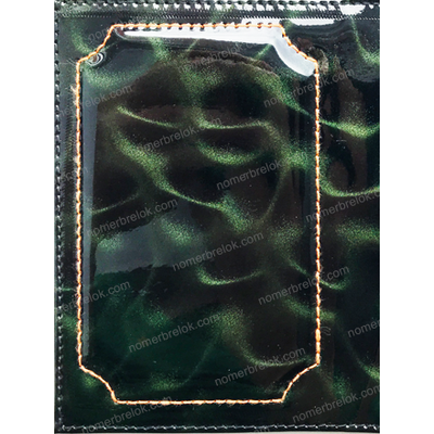 ОБЛОЖКА ИЗ КОЖИ С 3D ЭФФЕКТОМ ДЛЯ АВТО ДОКУМЕНТОВ В КОМПЛЕКТЕ С ЛИНЗАМИ