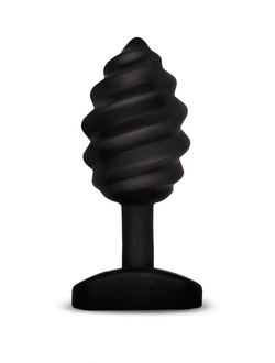 FT10356 Витая анальная пробка с вибрацией Gplug Twist