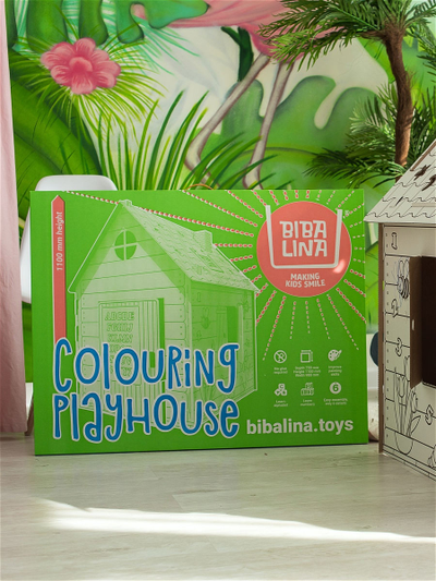 Дом раскраска Bibalina английский алфавит купить в Воронеже