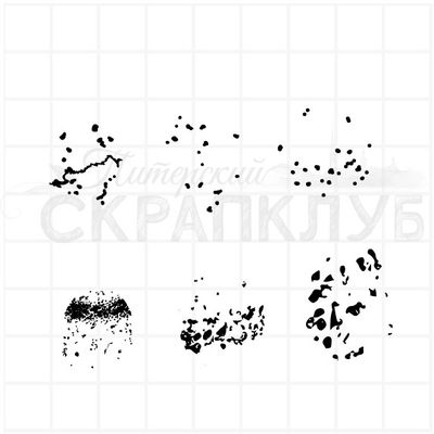 Штамп пятнышки яичные