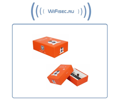 Видеоняня /WiFi IP видеокамера панорамная 180*110*  с DVR (fish_v2), HD (360EyeS)