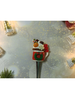 Новогодняя ложка 21-22 см №3