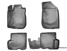 Коврики салонные к-кт для Renault Logan 2014- (L52) RIVAL (полиуретан)