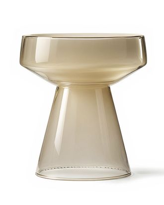 Серо-коричневый столик “Флу” Ø 37