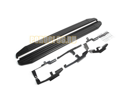 Пороги на Mazda CX-5 (2017-...) Black-Premium