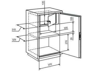 Шкаф бухгалтерский КБС 011т