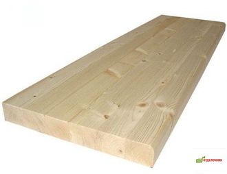 Ступень для лестницы - сорт Б 1500*250*40