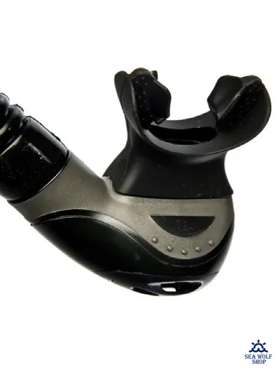 Маска для дайвинга с трубкой Sargan Агидель BLACK, комплект