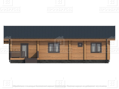 Дом из клееного бруса Алла, 126 м2