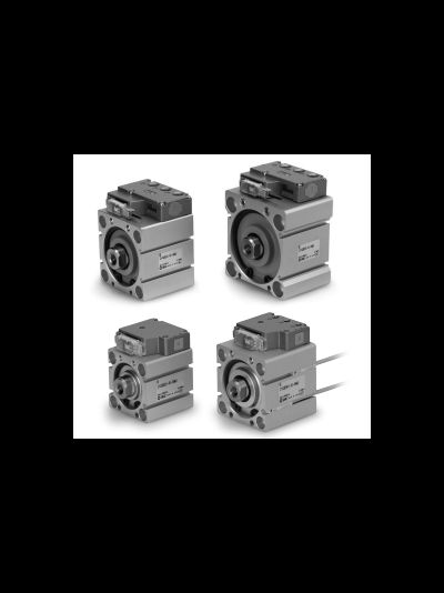 Компактный цилиндр со встроенным распределителем CVQ