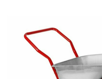 Тачка строительная ВАРЯГ-ТСт 110/2П, 2 колесная LUX П-образная ручка