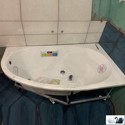 Ванна Azario Kapris 150x90 см AV.0001150, акриловая, правая асимметричной формы