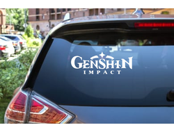 Наклейка виниловая Genshin Impact, Геншин Импакт №2