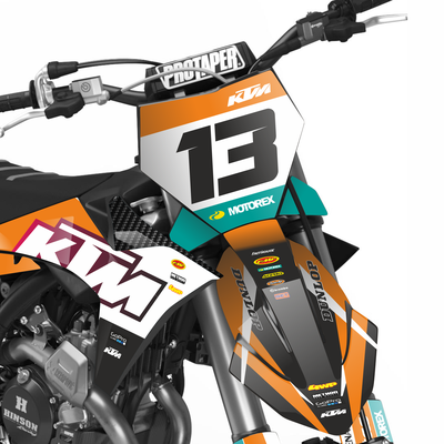 Наклейки на мотоцикл KTM 250 - 450 EXC 2024 SX SXF 2023-2024/2025 KTM EXC/GR8 2024 #6647