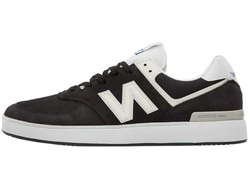 New Balance 574 All Coasts Phantom Black Silver женские