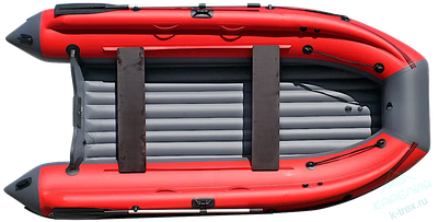 Лодка ПВХ Angler Reef Тритон 360FiНД с интегрированным фальшбортом