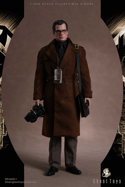 Кларк Кент (Генри Кавилл, "Человек из стали") - Коллекционная фигурка 1/6 Superman journalist Clark (GH-011) - Ghost toys