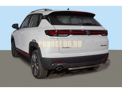 Защита задняя 42,4 мм ТСС для Changan CS35 plus 2WD 1.5T 2023-