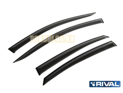 Дефлекторы окон Rival для Volkswagen Tiguan 2010-2017