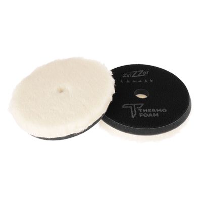 140/30/125 - ZviZZer THERMO WOOL 30mm (RO) - меховой круг, полутвердый интерфейс (синий)