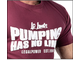Футболка спортивная 2395-867 Legal Power   Heavy Jersey бордовый