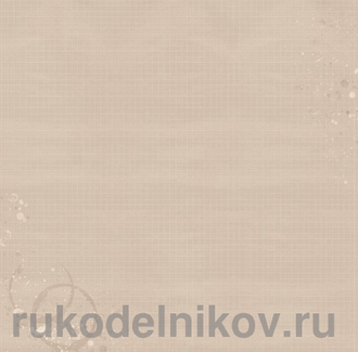 лист бумаги для скрапбукинга "Полоски", коллекция "Ретро базовая"