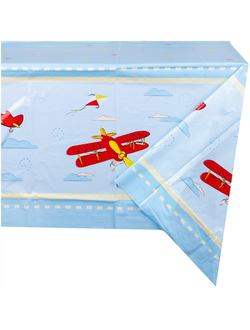 Скатерть п/э Самолётики 130х180см/G