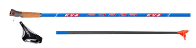 Палки лыжные KV+ FORZA Clip  BLUE 22P016