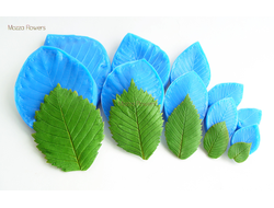 "Лист ольхи " Силиконовый молд  (вайнер)