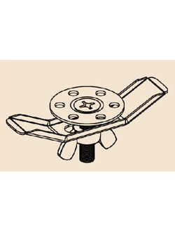 Крепление для подстольного монтажа