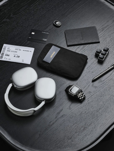 Кошелек Alpaka Zip Travel Wallet Black