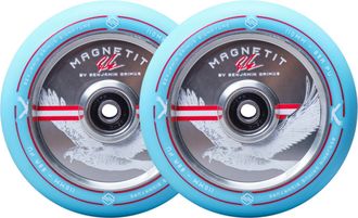 Купить колесо Striker Bgseakk Magnetit (голубое) для трюковых самокатов в Иркутске