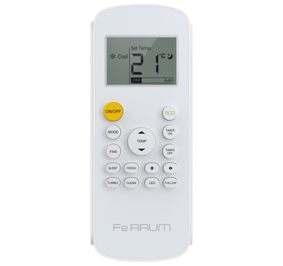 Бытовой настенный кондиционер FeRRUM™ серии FORCE Full DC Inverter