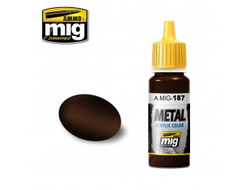 Ammo MIG: краска акриловая Jet exhaust burnt iron
