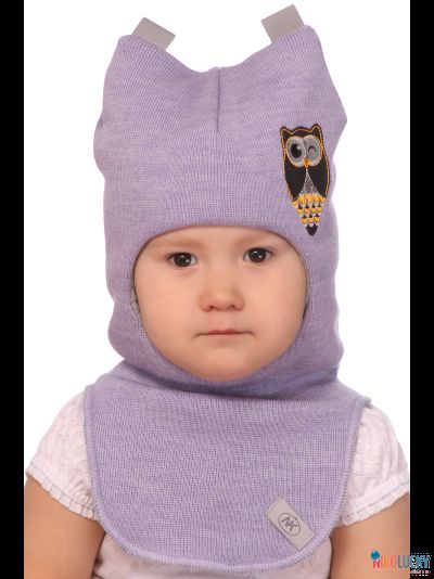 Шапка-шлем  18101-08, цвет сиреневый р. 52-54