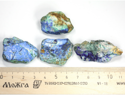 Азурит, Малахит, Азуромалахит, коллекционный образец в ассортименте, Россия, Алтай (30-40 мм, 14-17 г) №27091