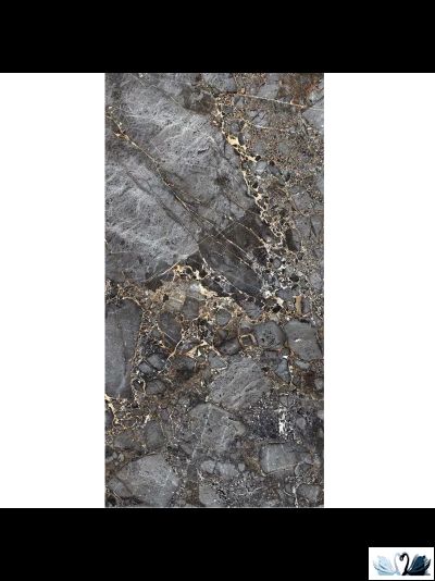 Керамогранит Staro Palacio Canyon Black 60х120 см под мрамор купить в магазине Marysя Краснодар