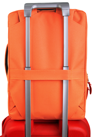 Рюкзак сумка для ноутбука диагональю до 17.3 дюймов Optimum 17.3" RL, оранжевый