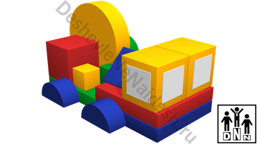 Мягкий игровой комплекс «Автофура»