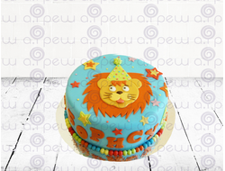 Детский торт № 10 "Со львенком"