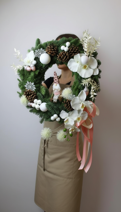 ВЕНОК НОВОГОДНИЙ № 1148