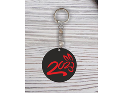 Брелок с гравировкой год Кролика №52