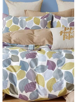 Постельное белье Cleo полутороспальное сатин 150х210х1 160х230х1 70х70х2 15/0087-SK